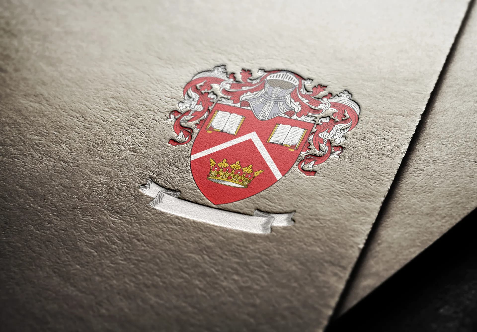 Coat of arms I designed for a family from the USA.