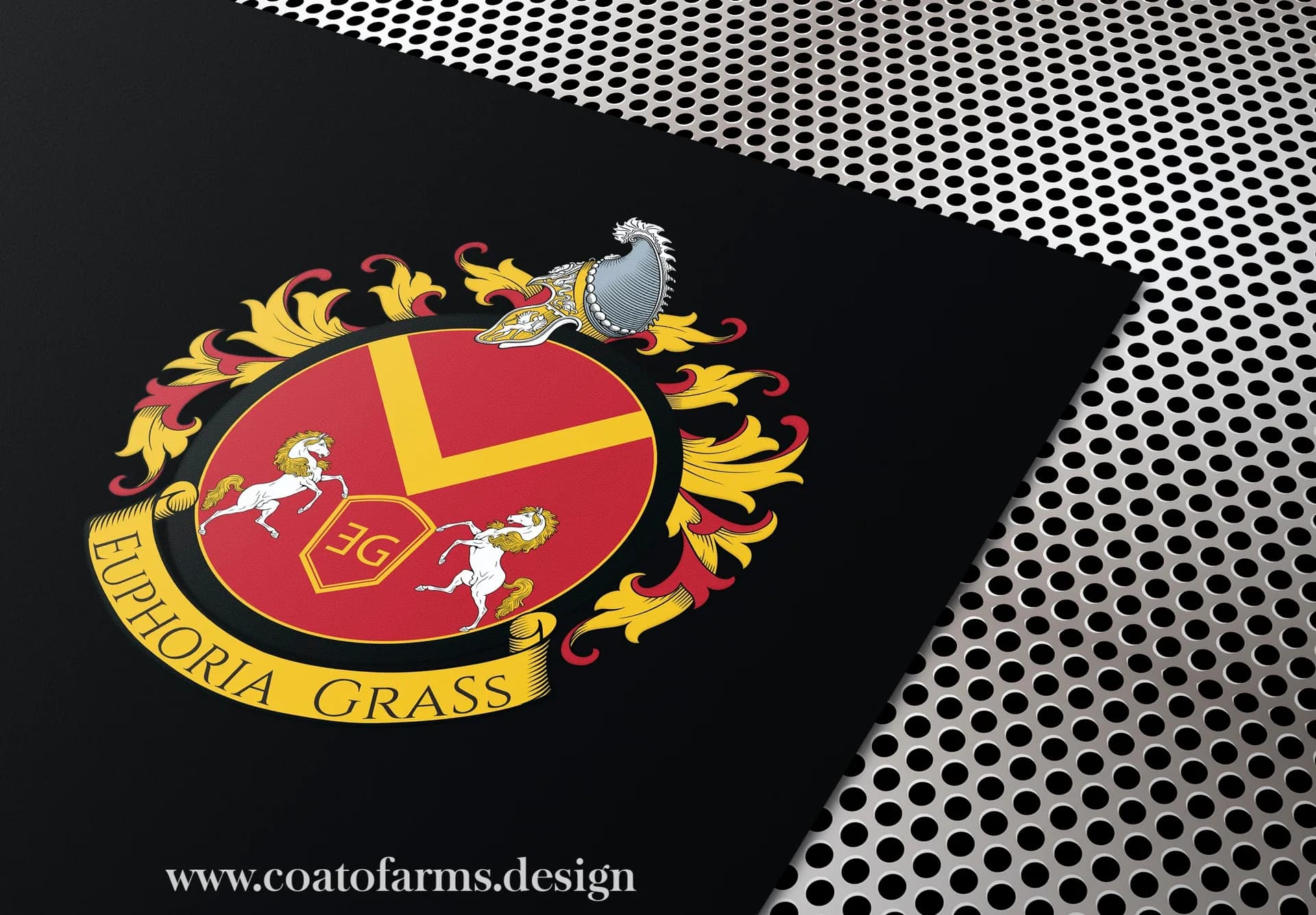 coat of arms for Cannabis-Dispensary called EuphoriaGrass