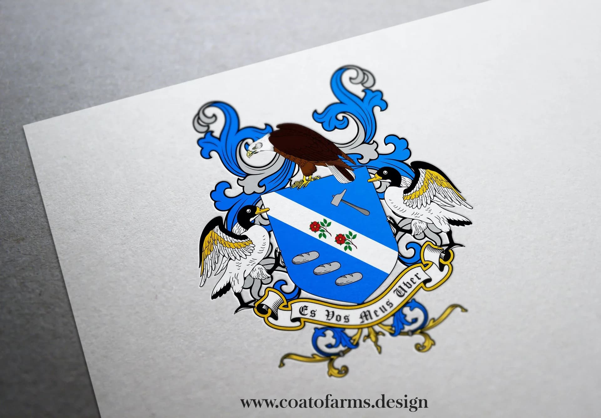 coat of arms for a family from Canada