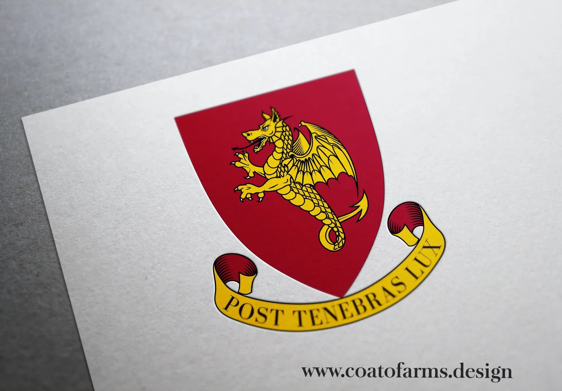 coat of arms for a writer usa