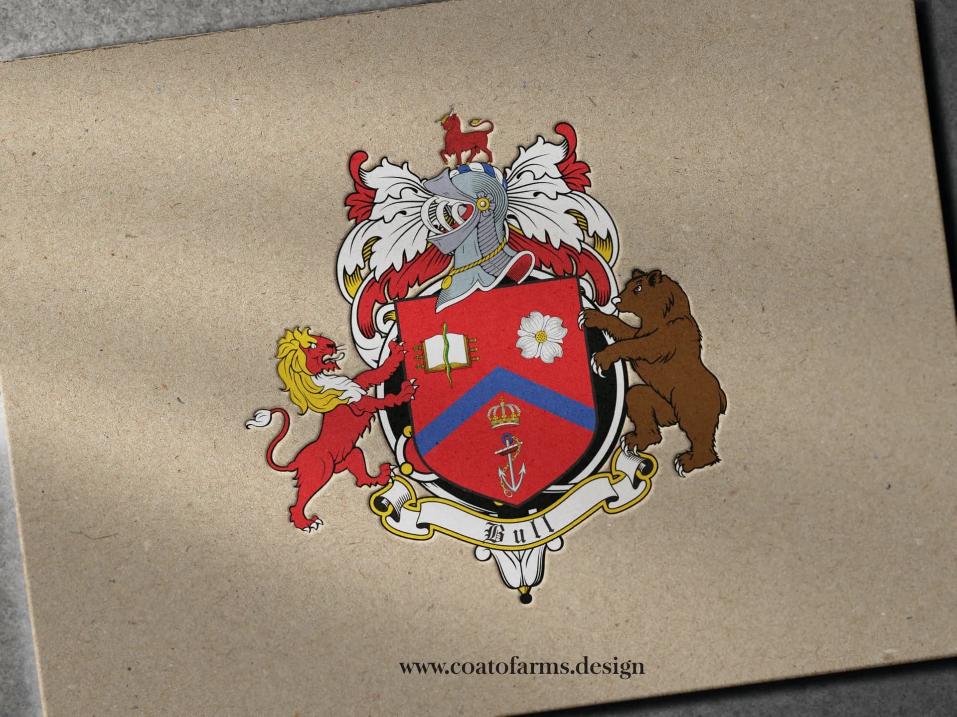 coat of arms family from Australia
