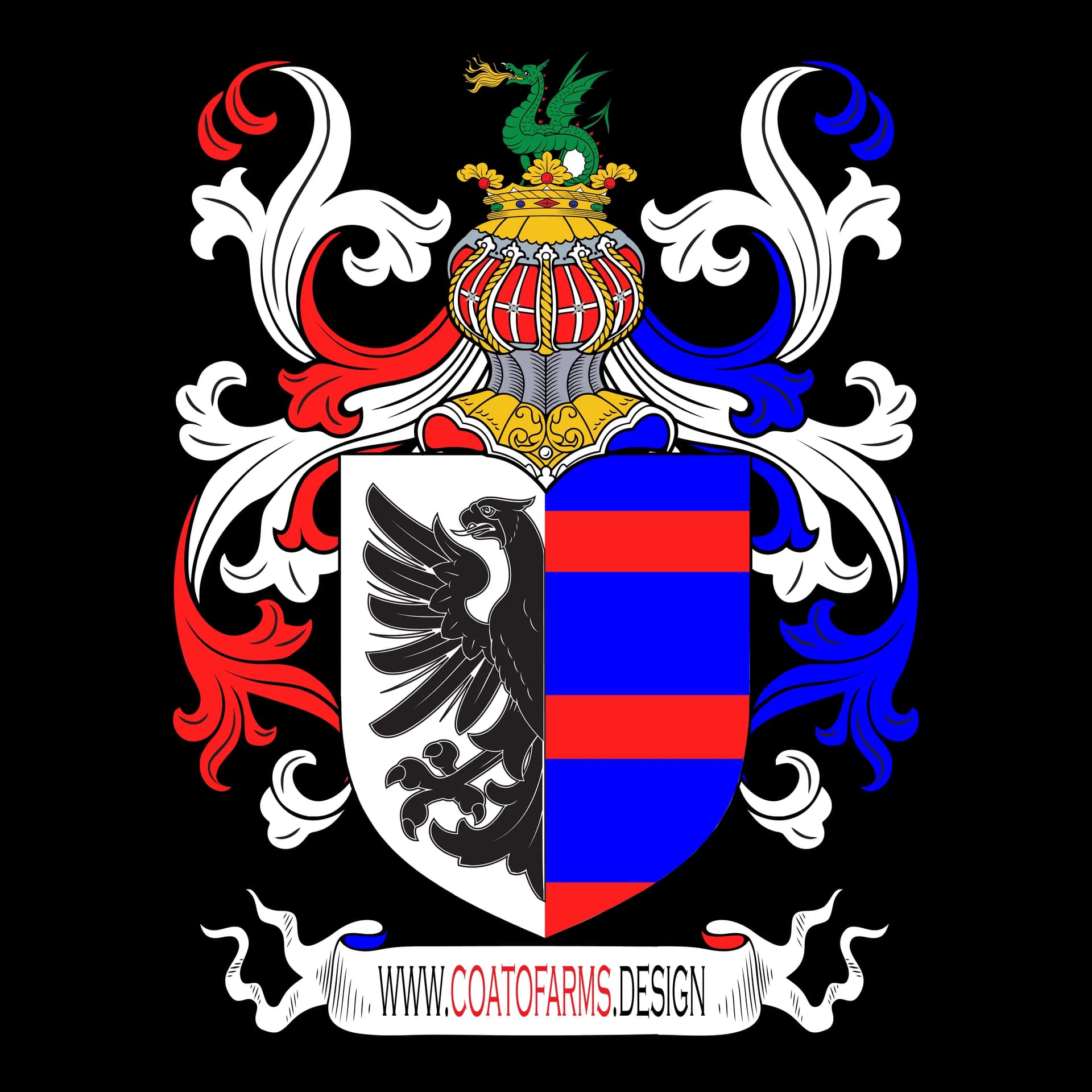 Promotional video for www.coatofarms.design website