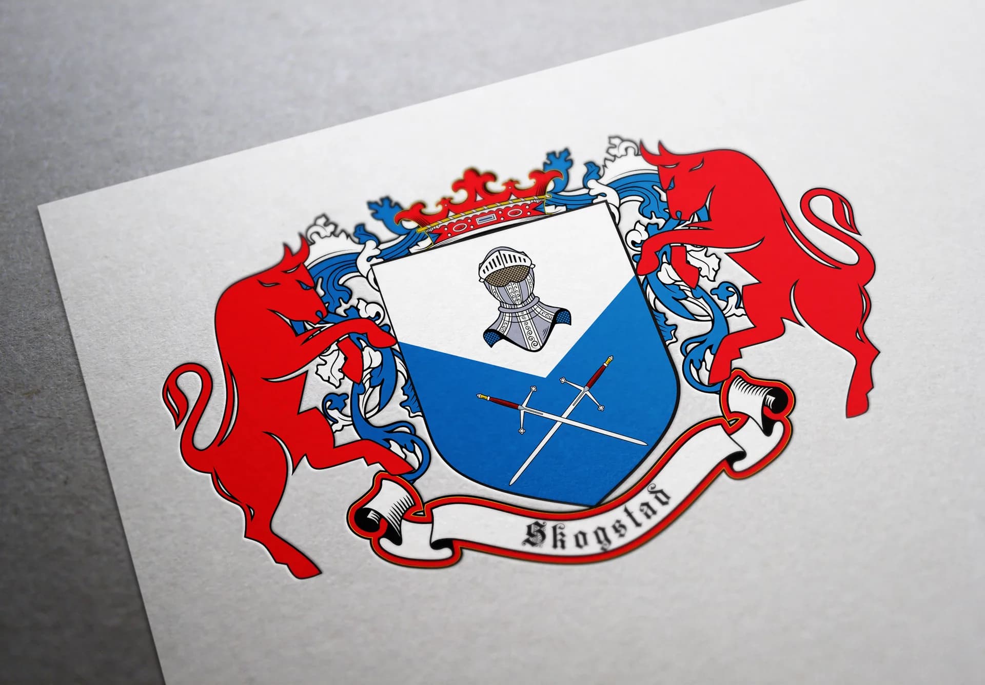 Coat of arms I designed for a family from Spain 1