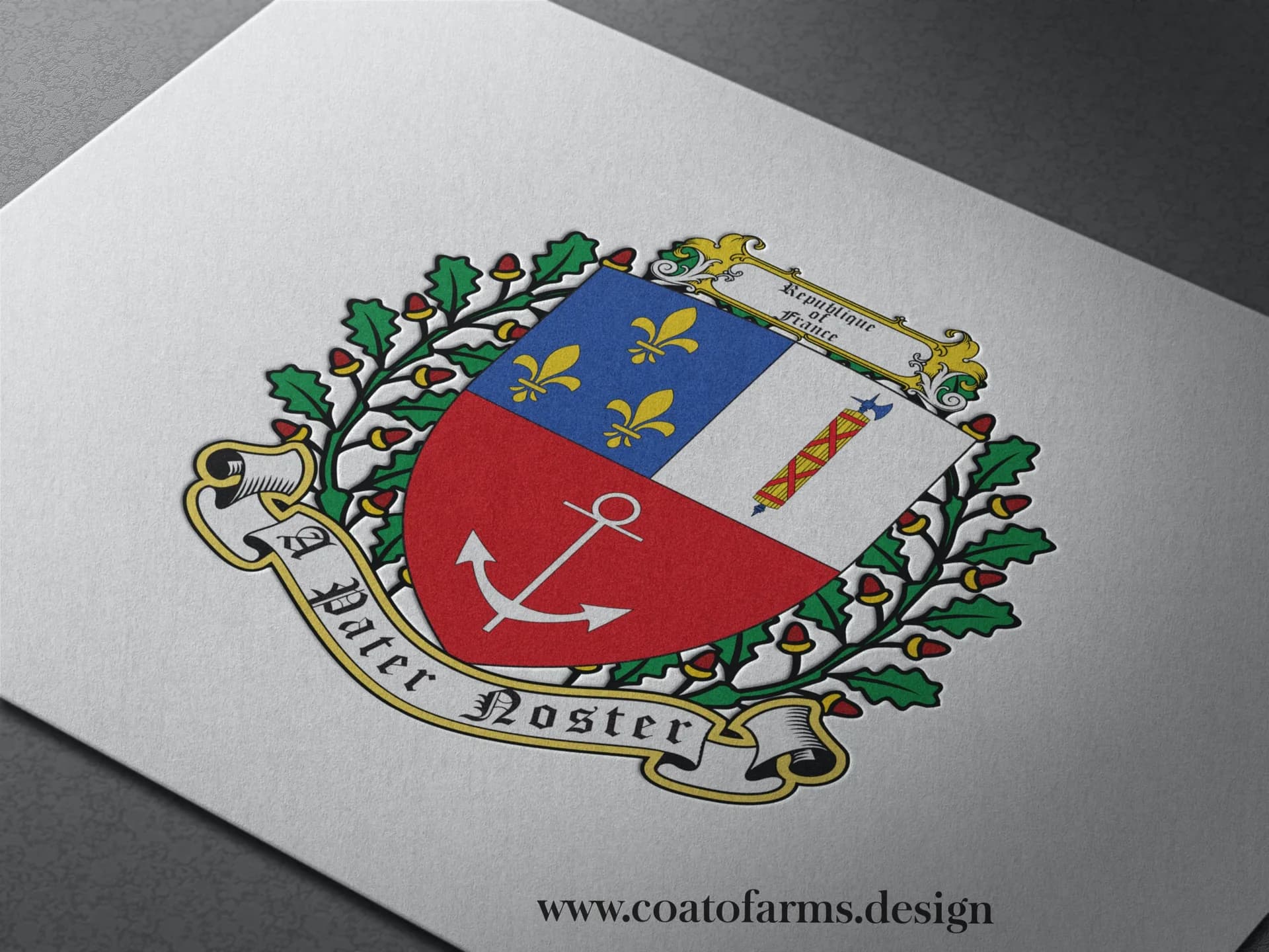france family coat of arms